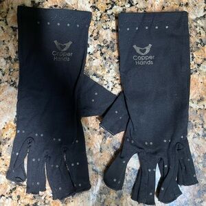 Like New Tommy Copper Arthritis Compression Gloves Perfect for Crafters OneSize